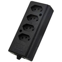 Tomada Barra Jangada 4 Tomadas 10A 2P+T - Interneed