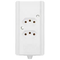 Tomada Barra Para Extensão Dupla 10/20a Régua Elétrica