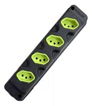 Tomada Barra Quadrupla 20a C/ 4 Tomadas Bivolt Robust Fiolux Tomada Barra Quadrupla 20a C/ 4 Tomadas Bivolt Robust Fiolux