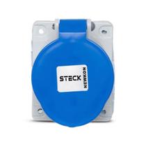 Tomada Blindada Embutir Azul 3P+T 32A 200/250V 9H Steck