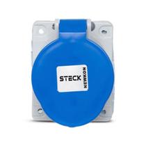 Tomada Blindada Embutir Azul 3P+T 32A 200/250V 9H Steck