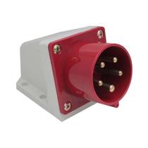 Tomada Blindada Sobrepor Negativo 3P+N+T 16A 415V Vermelho Metaltex Tomada Blindada Sobrepor Negativo 3P+N+T 16A 415V Vermelho Metaltex