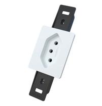 Tomada Branca 10A Simples 9018-2 BLux
