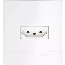 Tomada Branca 20A 4x2 Completa Lunare PRM444731 Schneider