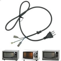 Tomada Cabo De Força Forno Eletrico Fischer 220v 10a Original Tomada Cabo De Força Forno Eletrico Fischer 220v 10a Original