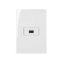 Tomada Carregador Usb-A Margirius Sleek 2A 10W Com Placa 4X2