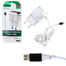 Tomada Carregador V8 Micro Usb 1 Saída Usb 2.1A Samsung j5 Tomada Carregador V8 Micro Usb 1 Saída Usb 2.1A Samsung j5