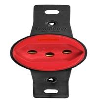 Tomada Com Haste 2p+t 20A Vermelha 5515vm Perlex - 10 Peças