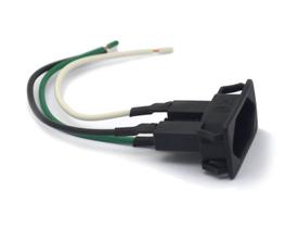 Tomada com Rabicho Preta 10A/250V - TPA2-3 E3F - Margirius Tomada com Rabicho Preta 10A/250V - TPA2-3 E3F - Margirius