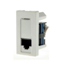 Tomada dados lcs2 rj45 cat.6 1m branca 615047bc pial plus +