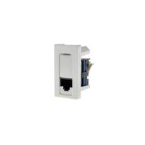 Tomada dados rj45 cat.5 1m branca 615045bc pial plus+