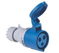 Tomada De Acoplamento 2P T 220V/32A/6H - Azul - REF: 56255/135 -TRAMONTINA Tomada De Acoplamento 2P T 220V/32A/6H - Azul - REF: 56255/135 -TRAMONTINA