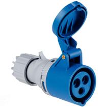 Tomada de Acoplamento Industrial 2P+T 16 A 220-250 Vca 6 H Tramontina