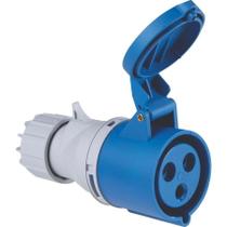 Tomada de Acoplamento Industrial 2p+t 32 a 220-250 Vca 6 H - Tramontina Tomada de Acoplamento Industrial 2p+t 32 a 220-250 Vca 6 H - Tramontina
