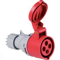 Tomada de Acoplamento Industrial 3P+T 16 A 380-415 Vca 6 H Tramontina Tomada de Acoplamento Industrial 3P+T 16 A 380-415 Vca 6 H Tramontina