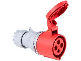 Tomada de Acoplamento Industrial 3P+T 32 A 380-415 Vca 6 H Tramontina Tomada de Acoplamento Industrial 3P+T 32 A 380-415 Vca 6 H Tramontina