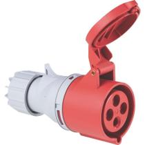 Tomada de Acoplamento Industrial 3p+t 32 a 380-415 Vca 6 H - Tramontina Tomada de Acoplamento Industrial 3p+t 32 a 380-415 Vca 6 H - Tramontina