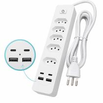 Tomada de alimentação inova 12w porta usbc anti estática Tomada de alimentação inova 12w porta usbc anti estática