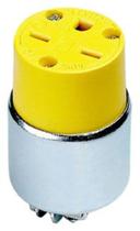Tomada de aterramento em aço blindado Leviton de 15 A 250V 615CA