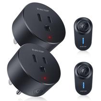 Tomada de controle remoto ELECTOP 15A 1500W Wireless 300FT, pacote com 2