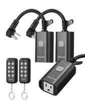 Tomada de controle remoto externa DEWENWILS 15A 30m de alcance Tomada de controle remoto externa DEWENWILS 15A 30m de alcance