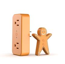 Tomada de controle remoto GASREKV Gingerbread Man Christmas Tomada de controle remoto GASREKV Gingerbread Man Christmas