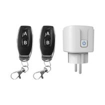 Tomada De Controle Remoto Inteligente Sem Fio 16A RF433 EU FR Universal Para Iluminação, Ventilador Tomada De Controle Remoto Inteligente Sem Fio 16A RF433 EU FR Universal Para Iluminação, Ventilador