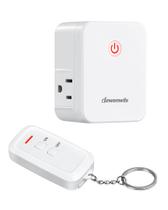 Tomada de controle remoto interna DEWENWILS Wireless 15A/1875W Tomada de controle remoto interna DEWENWILS Wireless 15A/1875W