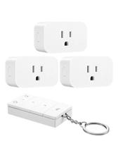 Tomada de controle remoto sem fio DEWENWILS programável 1875W