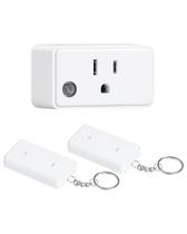 Tomada de controle remoto TREEWELL 15A/1875W para lâmpadas, luzes