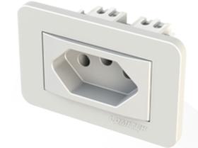 Tomada De Embutir Branca 10a Para Moveis - Lumitek Tomada De Embutir Branca 10a Para Moveis - Lumitek