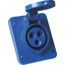 Tomada de Embutir Industrial 2P+T 32 A 220-250 Vca 6 H Tramontina