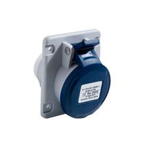 Tomada de Embutir Industrial 32A IP44 - 2P+T 6HR REF.23233 Tomada de Embutir Industrial 32A IP44 - 2P+T 6HR REF.23233