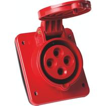 Tomada de Embutir Industrial 3P+T 16 A 380-415 Vca 6 H Tramontina