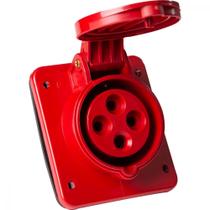 Tomada de Embutir Industrial 3P+T 16 A 380-415 Vca 6 H