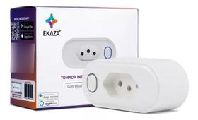 Tomada de Embutir Inteligente 10A com Medidor Consumo Ekaza