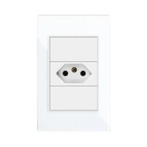 Tomada De Energia Padrão Brasileiro 10A 20A 1 Pino AC 110V 250V Painel De Vidro Cristalino Tomada De Energia Padrão Brasileiro 10A 20A 1 Pino AC 110V 250V Painel De Vidro Cristalino