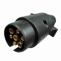 Tomada de engate macho (móvel) 7 polos - nylon - dni 8376