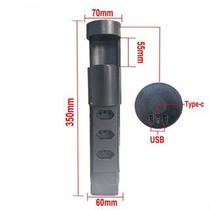 TOMADA DE MESA 3 PINOS ADESIVA + USB + TIPO-C 5V/10A-20A Soutimes