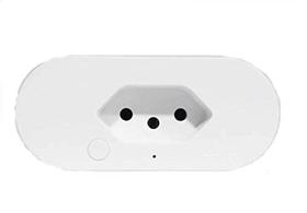 Tomada de Parede Inteligente Wifi Bivolt Smart Liga Desliga Funciona C/ Alexa