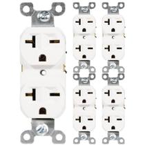 Tomada de parede Shadid 220V/240V/250V Nema 6-20R 20A, pacote com 5