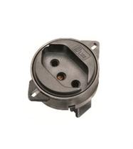 Tomada de Piso Preta 20A H Curta 9804-3 BLux Tomada de Piso Preta 20A H Curta 9804-3 BLux