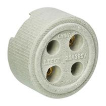 Tomada de porcelana bipolar 2 x 20a 380v Tomada de porcelana bipolar 2 x 20a 380v