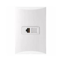 Tomada de Rede RJ45 CAT5E 4x2 Branca 551391 Brava Iriel Tomada de Rede RJ45 CAT5E 4x2 Branca 551391 Brava Iriel