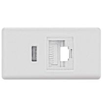 Tomada de Rede RJ45 Tramontina - Módulo de Conexão Ethernet 12707