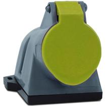 Tomada de Sobrepor 2P+T 32A 110/130V - S3204 - STECK Tomada de Sobrepor 2P+T 32A 110/130V - S3204 - STECK