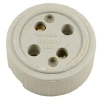 Tomada De Sobrepor Fêmea 2 poloa 30A Porcelana TEP13023 G20