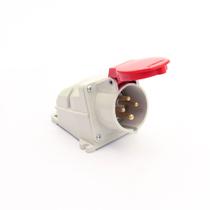 Tomada de sobrepor negativa 3p+ t 16a 380/440v strahl n-4006 Tomada de sobrepor negativa 3p+ t 16a 380/440v strahl n-4006