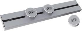 Tomada De Trilho Móvel 40cm 3 Plugues 32a