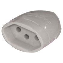 Tomada Desmontavel Daneva Dn1619 2p + T 20a 250 Volts Cinza